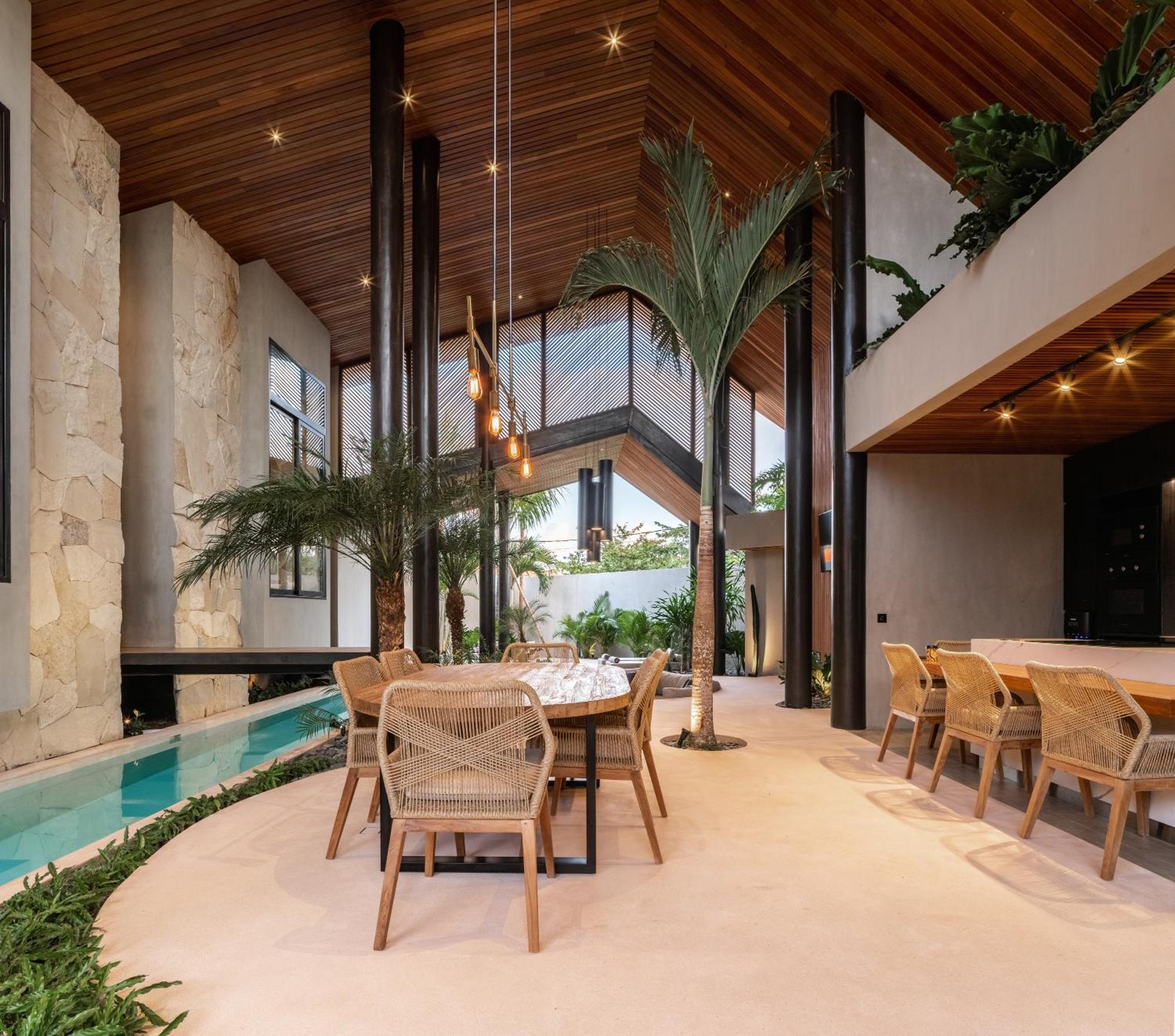 Villa Feh Bali By House Of Winds - Neo Tropical Eden Near Canggu Kerobokan  Exterior photo